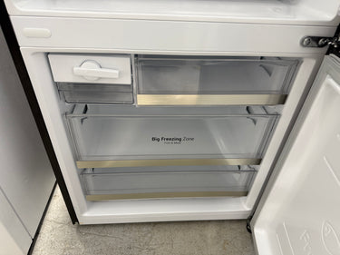 Factory second LG GB-W455MBL 420L Bottom Mount Fridge (Black) - Second Hand Appliances Geebung
